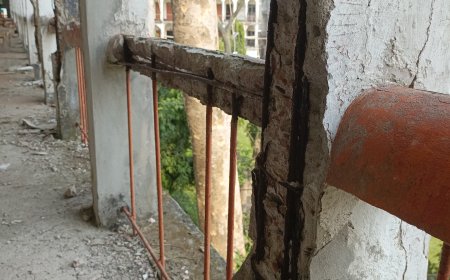 মাদারীপুরের কালকিনি সৈয়দ আবুল হোসেন বিশ্ববিদ্যালয় কলেজে ঝুঁকিপূর্ণ ভবনে পাঠদান করা হচ্ছে